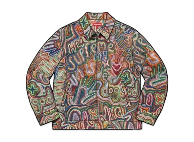 Supreme Chainstitch Denim Jacket "Multi"