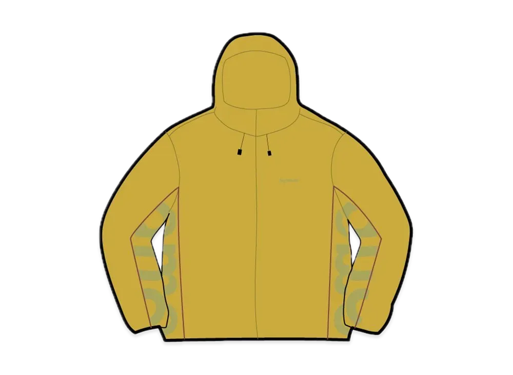 Supreme Ripstop Hooded Windshell "Acid Yellow"