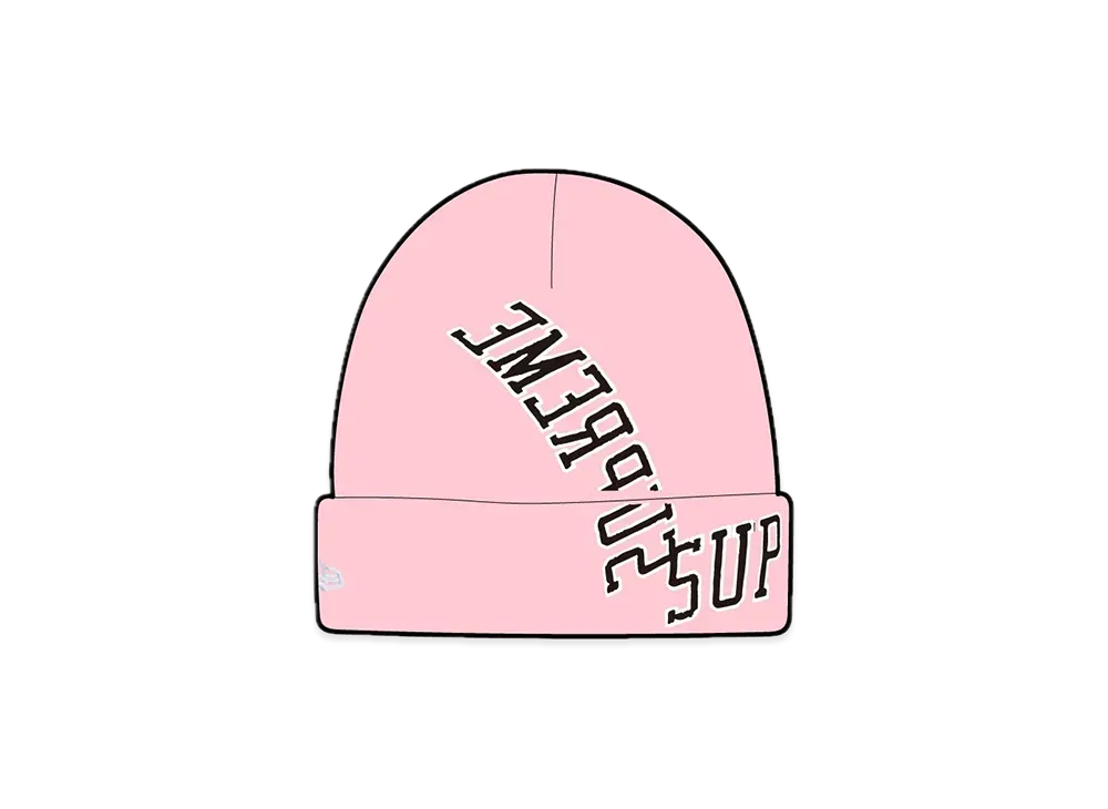 Supreme New Era Multi Arc Beanie "Pink"