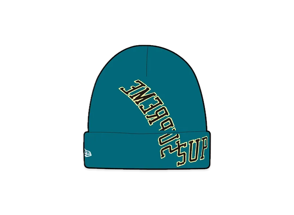 Supreme New Era Multi Arc Beanie "Teal"