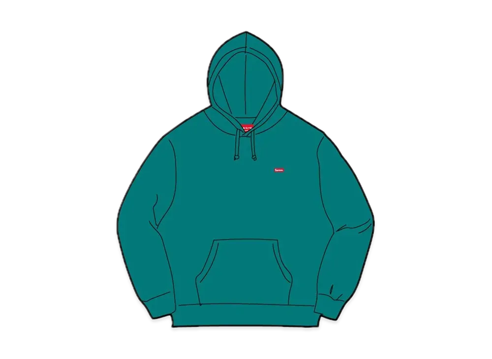 Supreme Enamel Small Box Hooded Sweatshirt 