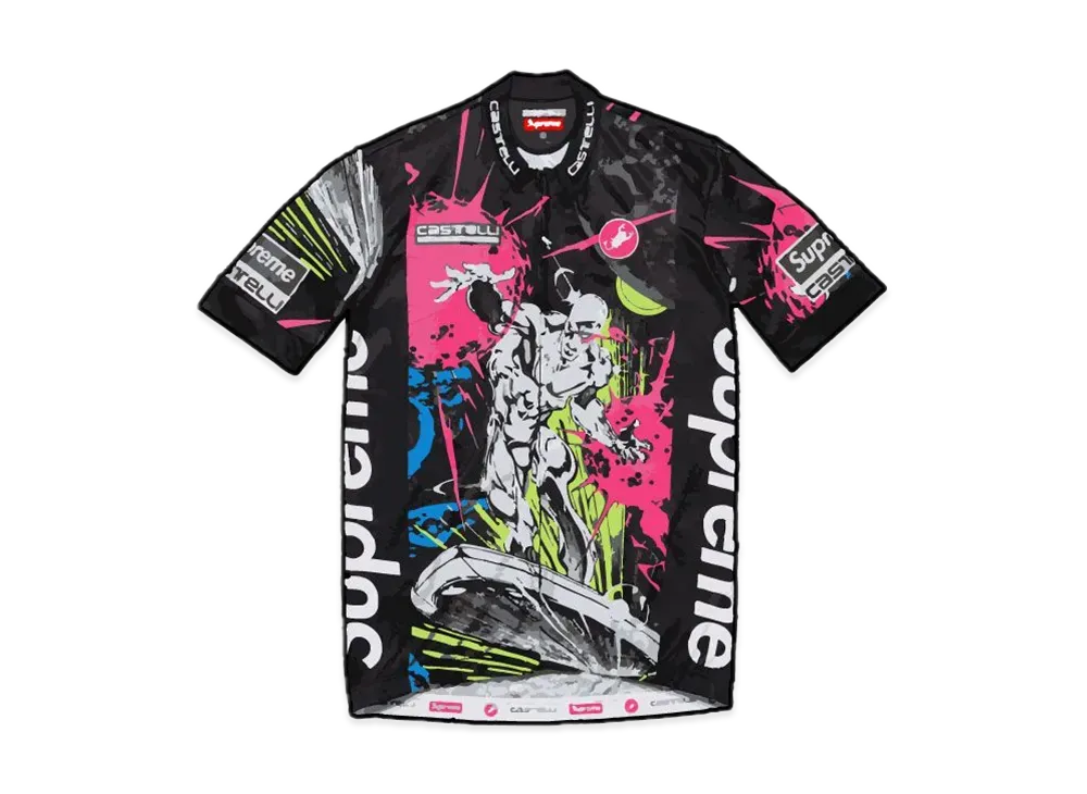 Supreme / Castelli Silver Surfer Cycling Jersey "Multi"
