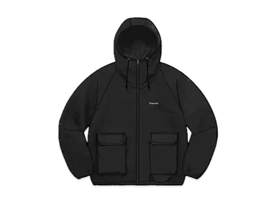 Supreme Cotton Hooded Jacket "Black"