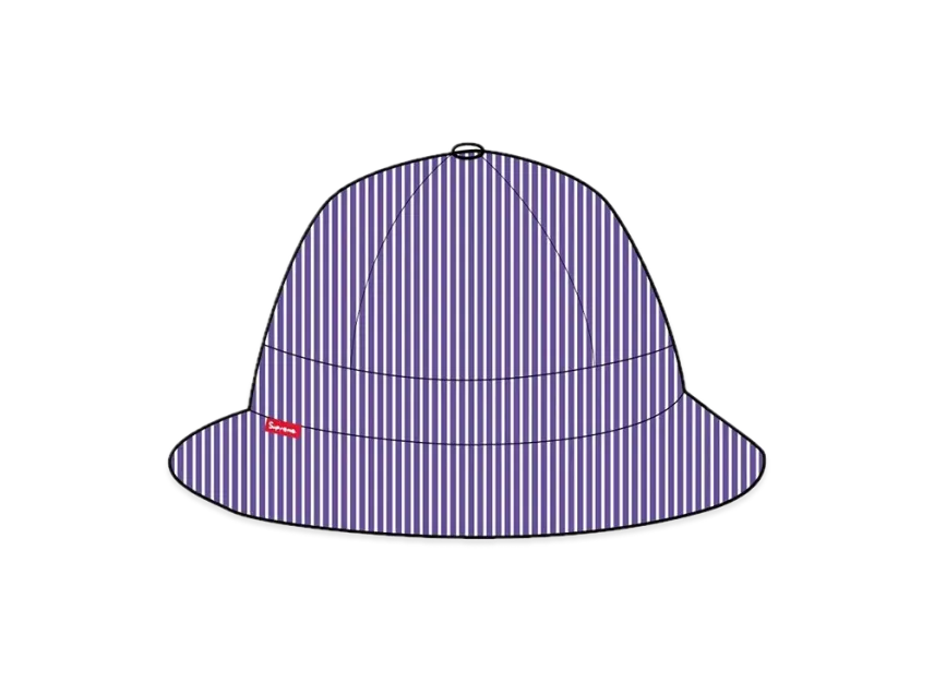 Supreme Stripe Mesh Bell Hat Supreme Stripe Mesh Bell Hat
