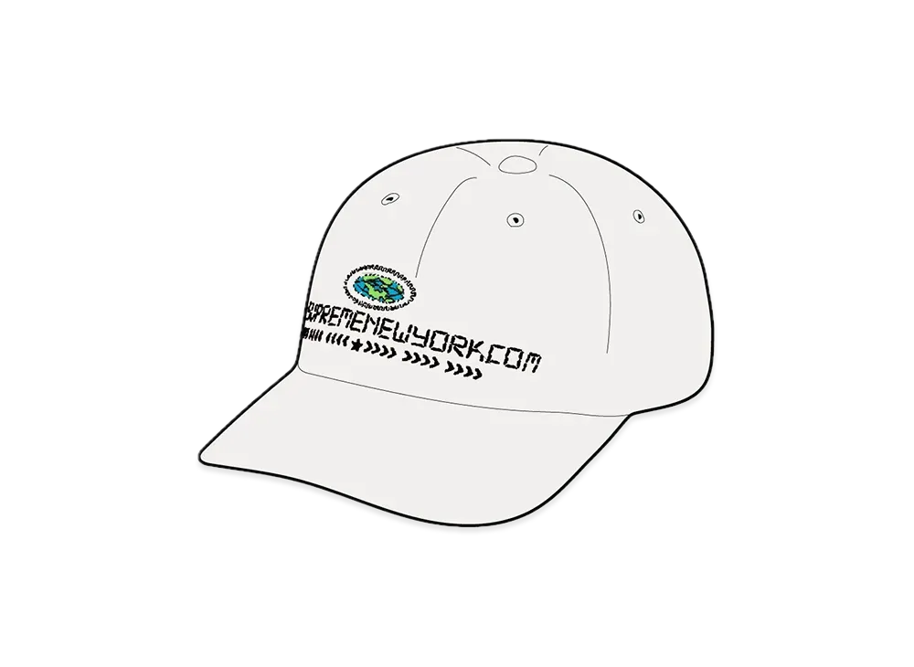 Supreme URL 6-Panel "White"