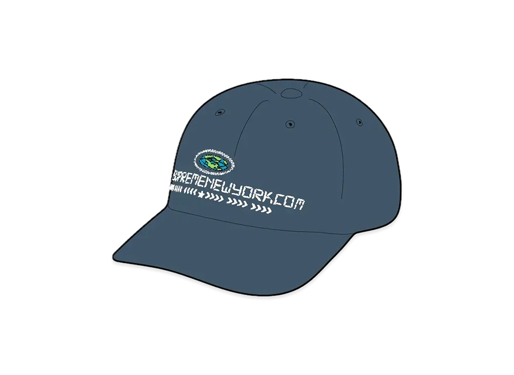 Supreme URL 6-Panel "Dark Teal"