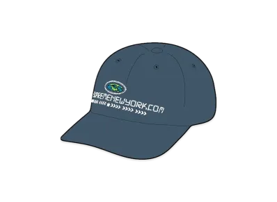 Supreme URL 6-Panel "Dark Teal"