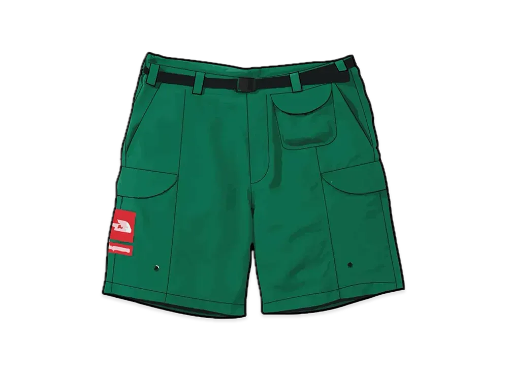 Supreme x The North Face Trekking Packable Belted Short "Ever Green"