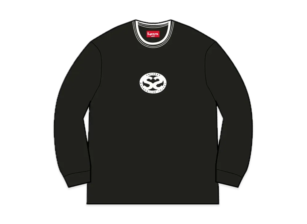 Supreme Double S Crewneck "Black"
