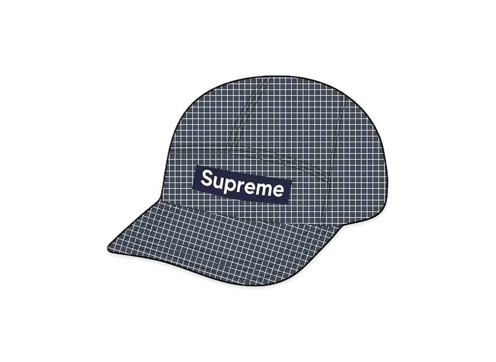 Supreme Denim Ripstop Camp Cap "Dark Blue"