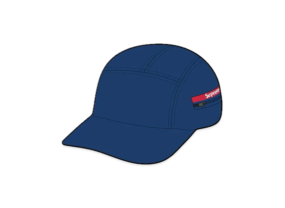Supreme Zip Pocket Camp Cap "Navy"