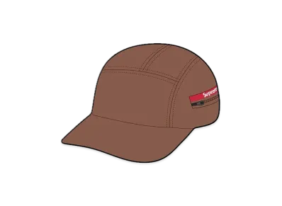 Supreme Zip Pocket Camp Cap "Light Brown"