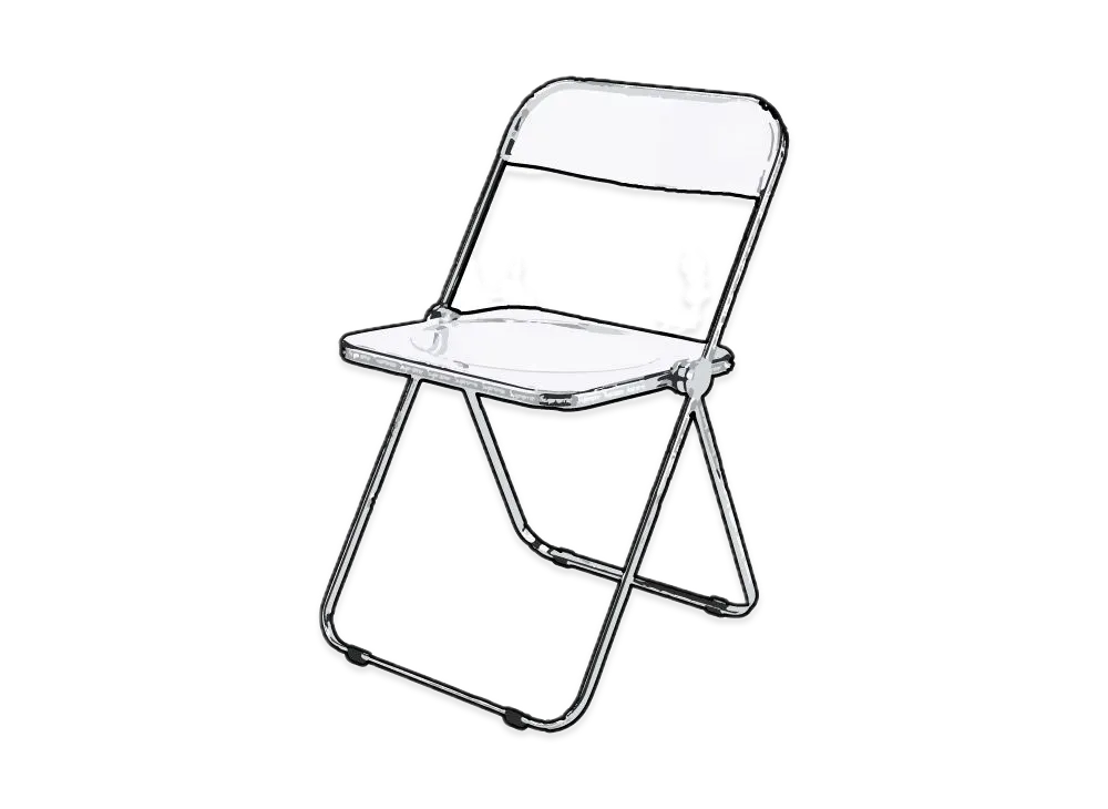 シュプリーム Anonima Castelli Plia Chair 