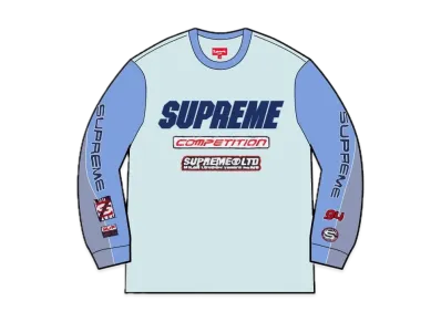 Supreme Competition L/S Top "Light Blue"