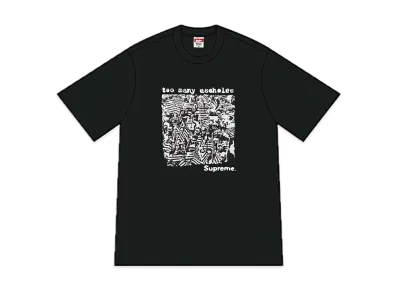 Supreme Too Many Assholes Tee "Black"