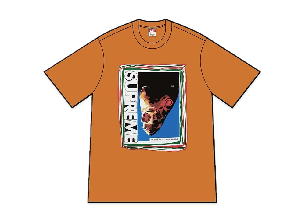 Supreme Mask Tee "Burnt Orange"
