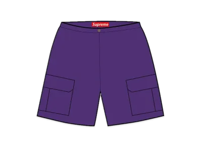 Supreme Cargo Work Short "Purple"
