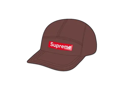 Supreme Inset Gel Camp Cap "Brown"