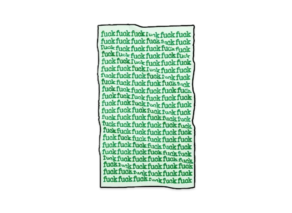 Supreme Fuck Towel Black タオル 【公式通販】