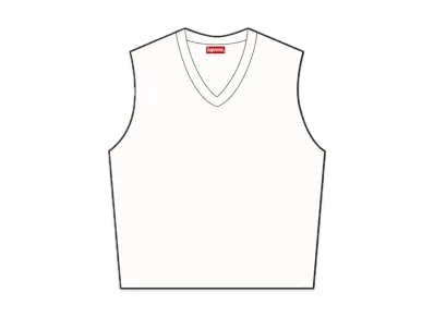 Supreme Sweatshirt Vest "Stone"