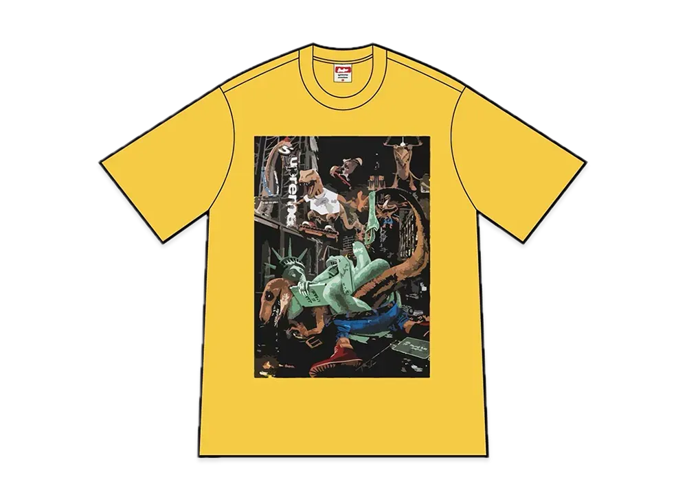 Supreme T-Rex Tee "Yellow"