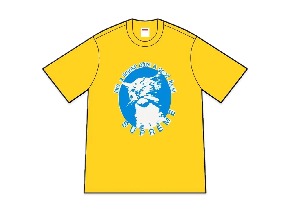 Supreme Smoke Tee "Yellow"