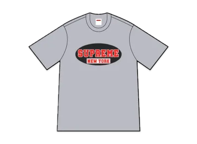 Supreme New York Tee "Heather Grey"