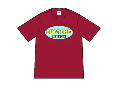 Supreme New York Tee "Cardinal"