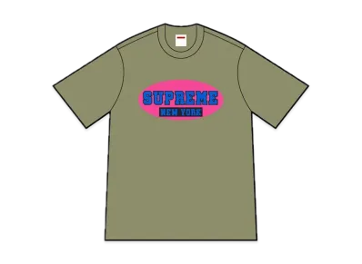 Supreme New York Tee "Light Olive"