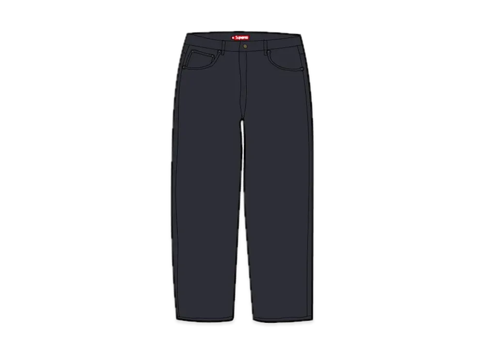 Supreme Stone Washed Black Slim Jean "Washed Black"(23SS)