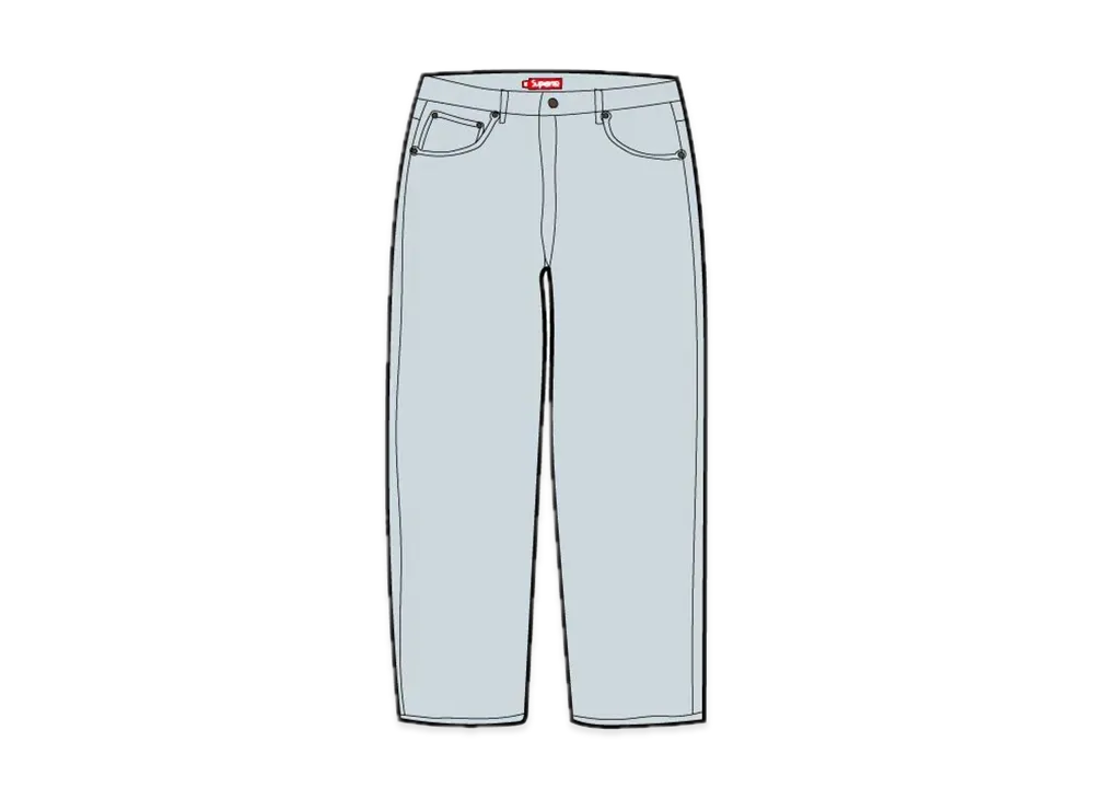 Supreme Regular Jean "Washed Blue"(23SS)