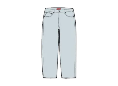 Supreme Regular Jean "Washed Blue"(23SS)