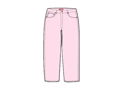 Supreme Regular Jean "Pink"(23SS)