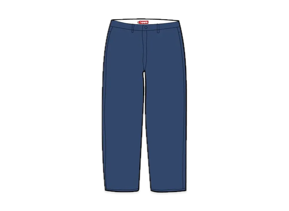 Supreme Chino Pant "Light Navy"(23SS)