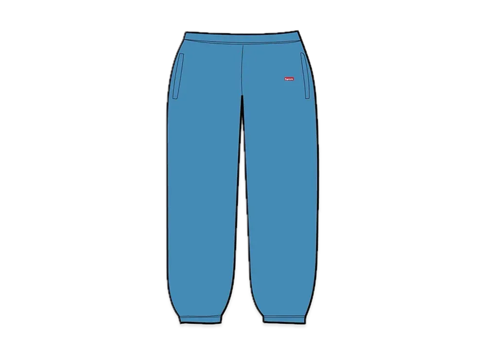 Supreme Small Box Sweatpant "Pale Royal"(23SS)