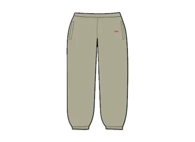 Supreme Small Box Sweatpant "Olive"(23SS)