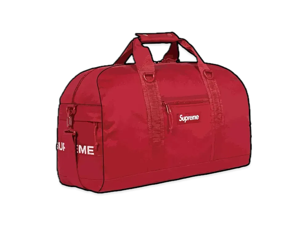 Supreme Field Duffle Bag "Red" (23SS)