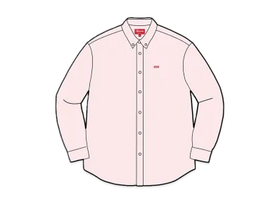 Supreme Small Box Shirt "Pale Pink" (23SS)