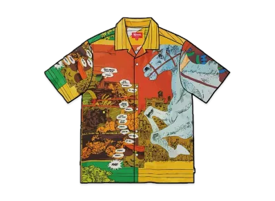 Supreme Ronin Silk S/S Shirt "Gold"