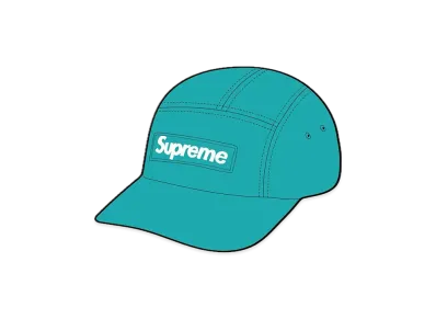 Supreme Suede Camp Cap "Teal"