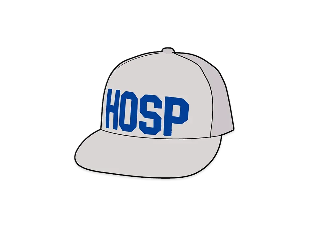 Supreme Hosp Mesh Back 5-Panel "Grey"