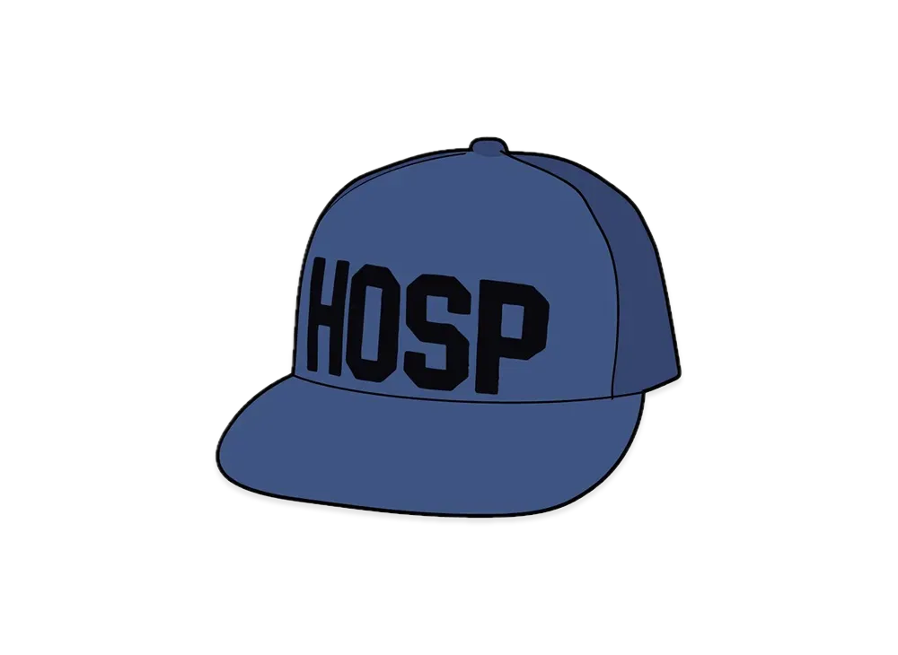 Supreme Hosp Mesh Back 5-Panel "Blue"