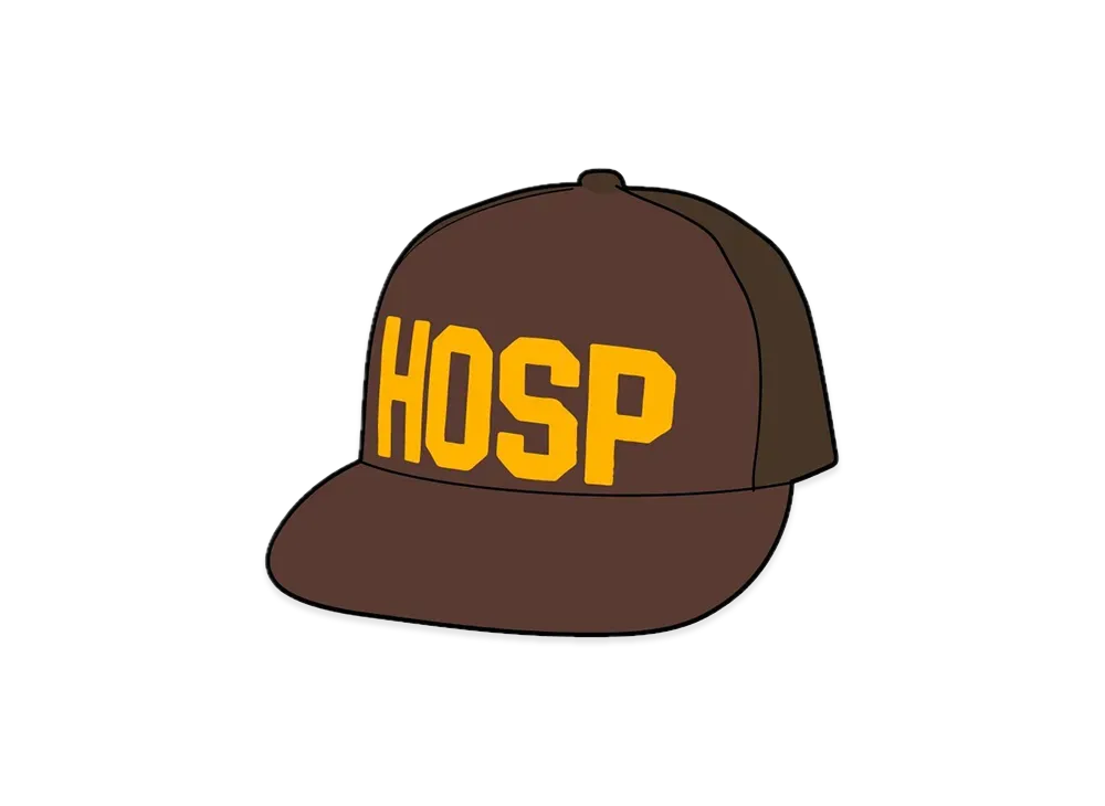 Supreme Hosp Mesh Back 5-Panel "Brown"