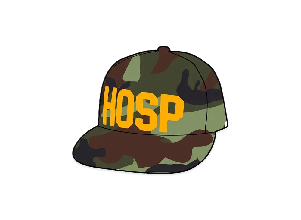Supreme Hosp Mesh Back 5-Panel "Woodland Camo"