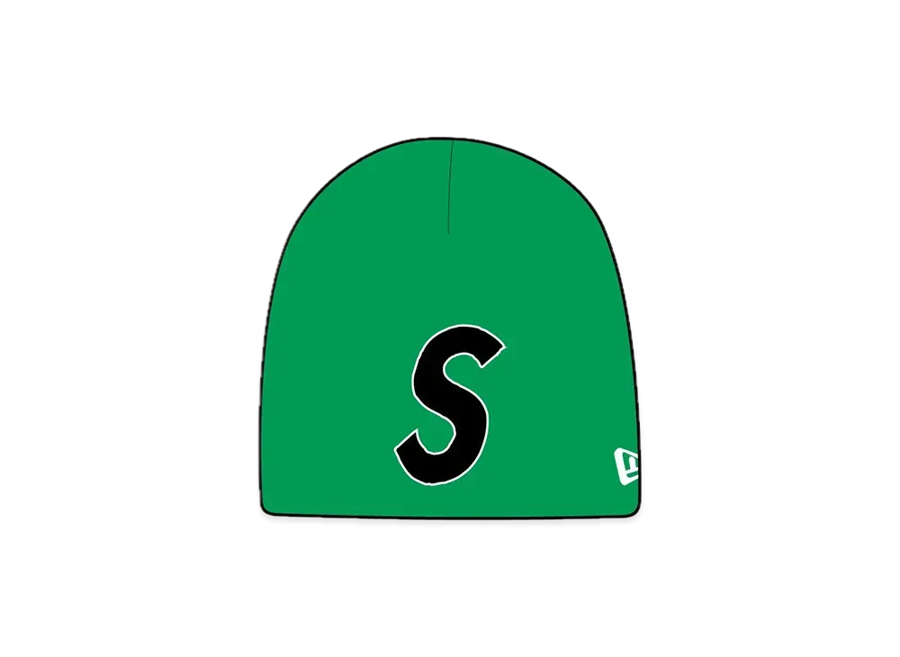 Supreme New Era S Logo Beanie "Green" (23SS)