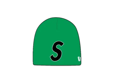 Supreme New Era S Logo Beanie "Green" (23SS)