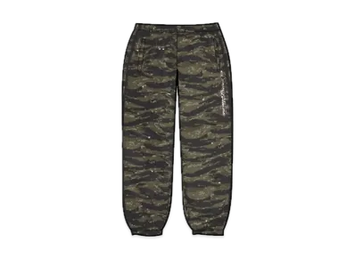 Supreme Full Zip Baggy Warm Up Pant "Tiger Camo"
