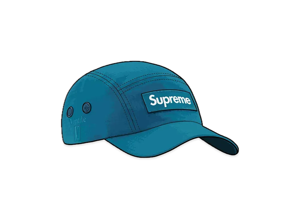 Supreme Ventile Camp Cap "Teal"