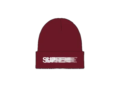 Supreme Motion Logo Beanie "Burgundy" (23SS)