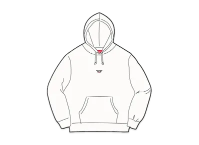 Supreme World Famous Micro Hooded Sweatshirt "White"